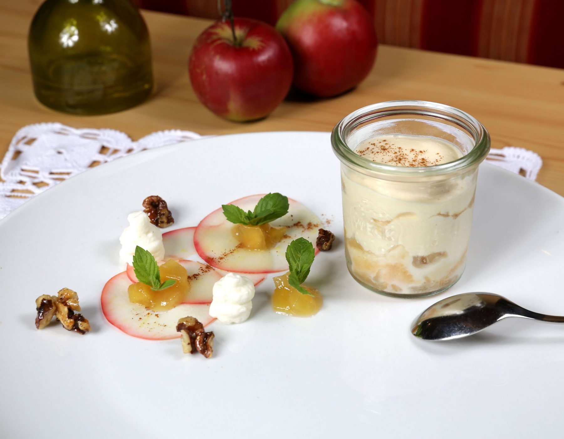 Inklusivleistungen Inklusivleistungen Apfeltiramisu